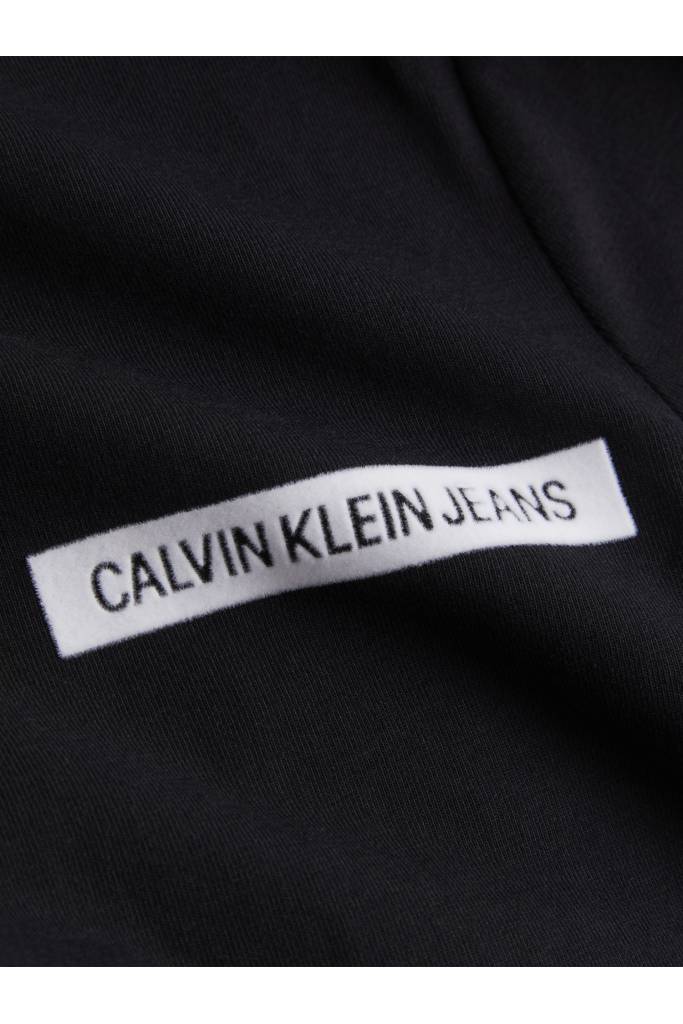 Detal stylizacja calvin klein jeans damskie body na suwak micro flock J20J216992