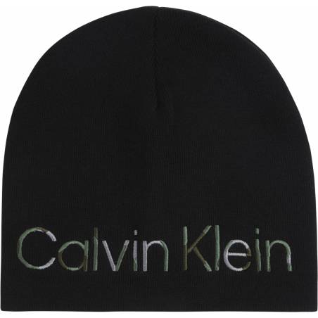 Calvin klein czapka męska beanie camo rib K50K507483