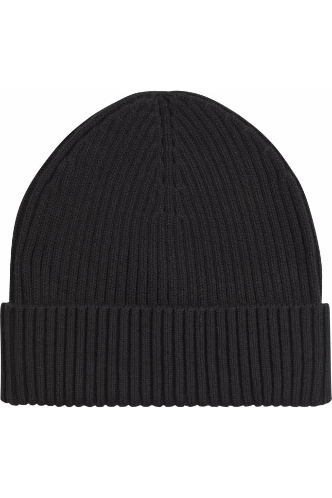 Detal stylizacja calvin klein czapka męska beanie z domieszką kaszmiru K50K507496