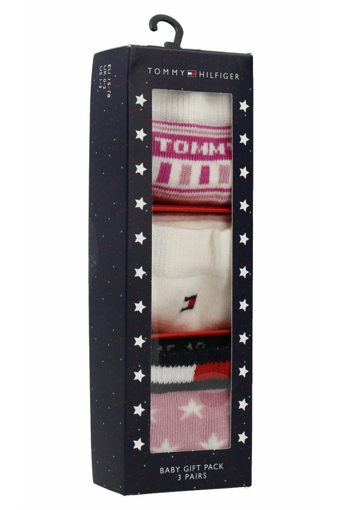 Detal stylizacja tommy hilfiger skarpety kids 3pack gift box 701210510 Detal stylizacja tommy hilfiger skarpety kids 3pack gift box 701210510