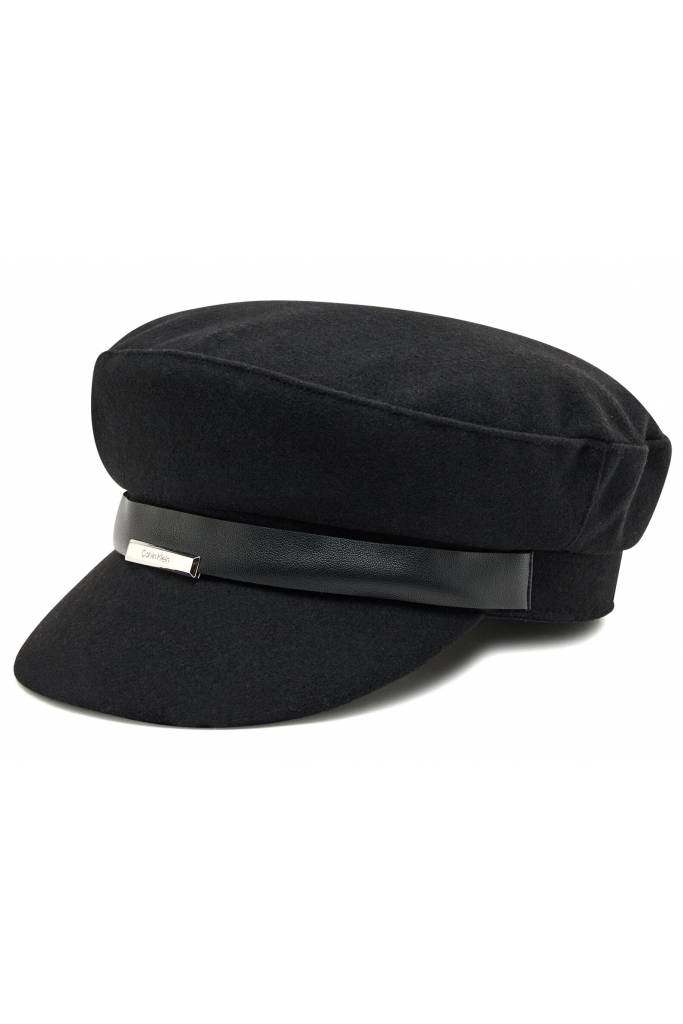Calvin klein kaszkiet damski z mieszanki wełny K60K608515 Calvin klein kaszkiet damski z mieszanki wełny K60K608515