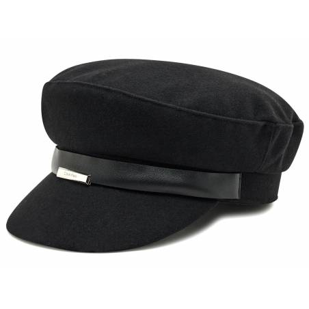 Calvin klein kaszkiet damski z mieszanki wełny K60K608515