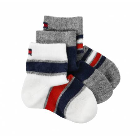 Przód tommy hilfiger skarpety kids 3pack gift box 701210509