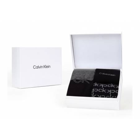 Detal stylizacja calvin klein skarpety męskie 3-pack gift box 100004543