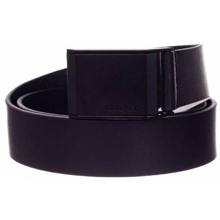 Calvin klein skórzany pasek męski beveled plaque K50K507415