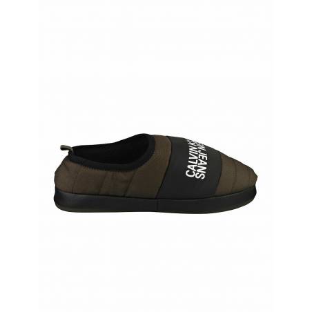 Calvin klein jeans kapcie z futerkiem YM0YM00242