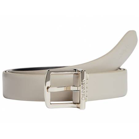 Detal stylizacja calvin klein skórzany pasek damski K60K608481