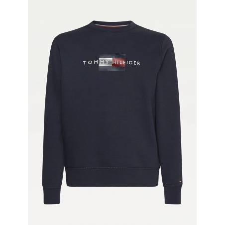 Detal 2 tommy hilfiger bluza męska z napisem MW0MW20118