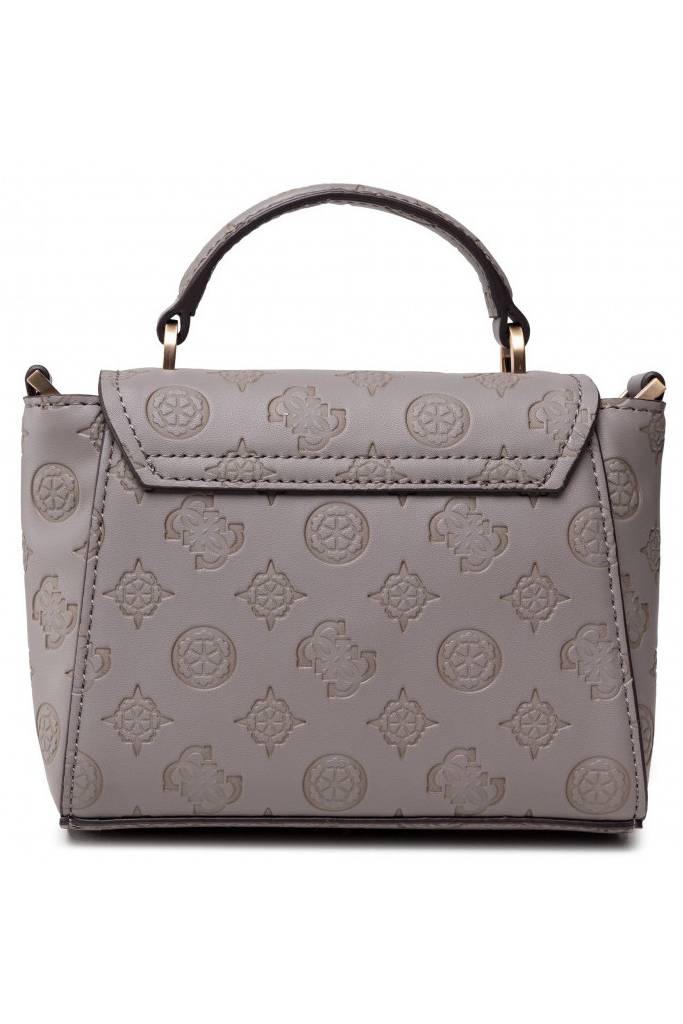 Przód guess torebka damska bea mini z tłoczonym logo HWVS8132780 Przód guess torebka damska bea mini z tłoczonym logo HWVS8132780