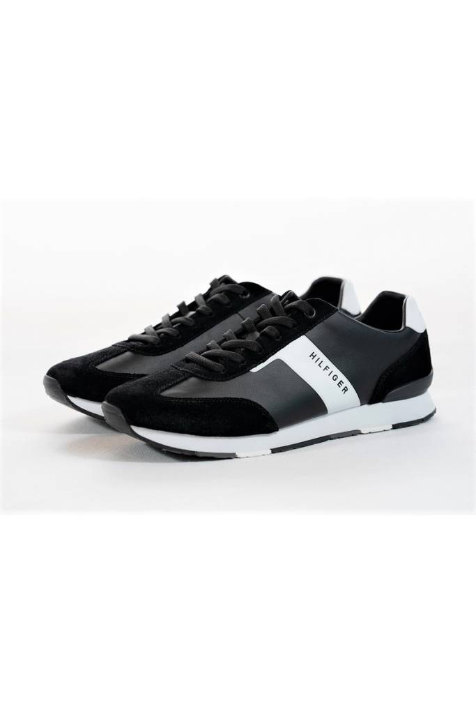 Tommy hilfiger sneakersy material runner mix FM0FM02142