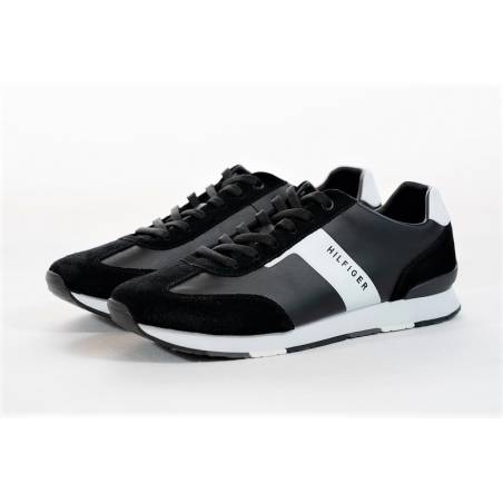 Tommy hilfiger sneakersy material runner mix FM0FM02142
