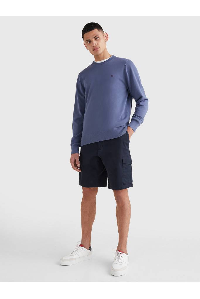 Przód męski sweter tommy hilfiger 1985 crew neck MW0MW21316 Przód męski sweter tommy hilfiger 1985 crew neck MW0MW21316