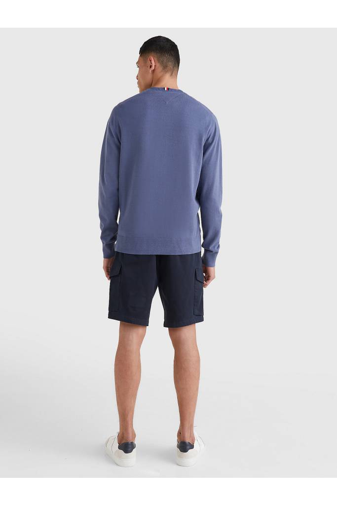 Tył męski sweter tommy hilfiger 1985 crew neck MW0MW21316 Tył męski sweter tommy hilfiger 1985 crew neck MW0MW21316