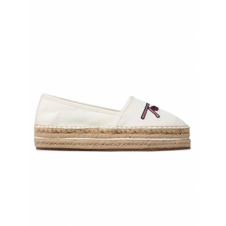 Damskie espadryle sygnowane z podpisem tommy hilfiger FW0FW06483