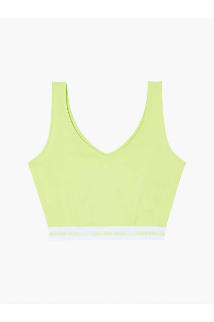 Krótki top sportowy damski calvin klein jeans J20J218278