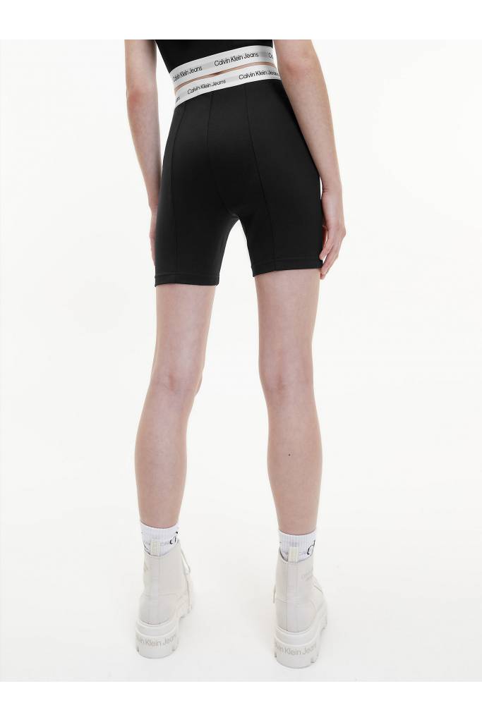 Tył kolarki damskie z gumą logowaną calvin klein jeans J20J218045 Tył kolarki damskie z gumą logowaną calvin klein jeans J20J218045