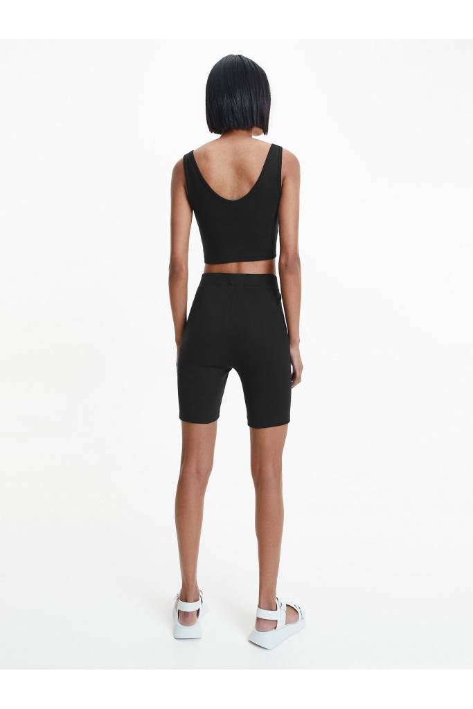 Tył krótki top damski calvin klein jeans J20J218334 Tył krótki top damski calvin klein jeans J20J218334