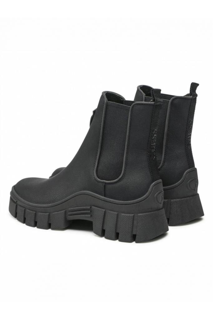 Detal stylizacja damskie sztyblety z ekoskóry guess hestia FL5HES LEA10 Detal stylizacja damskie sztyblety z ekoskóry guess hestia FL5HES LEA10
