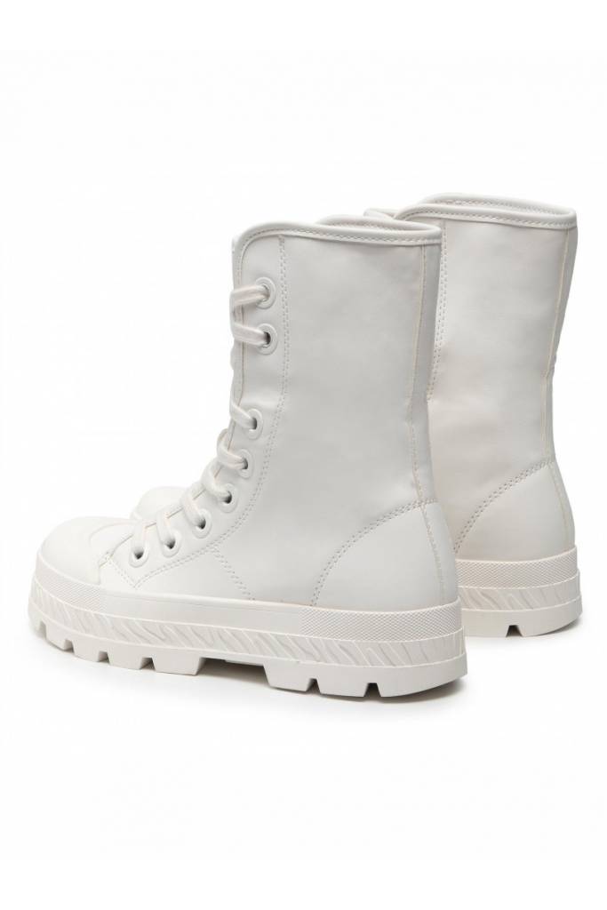 Detal stylizacja damskie trapery z ekoskóry guess horlo FL5HRO LEA12 Detal stylizacja damskie trapery z ekoskóry guess horlo FL5HRO LEA12