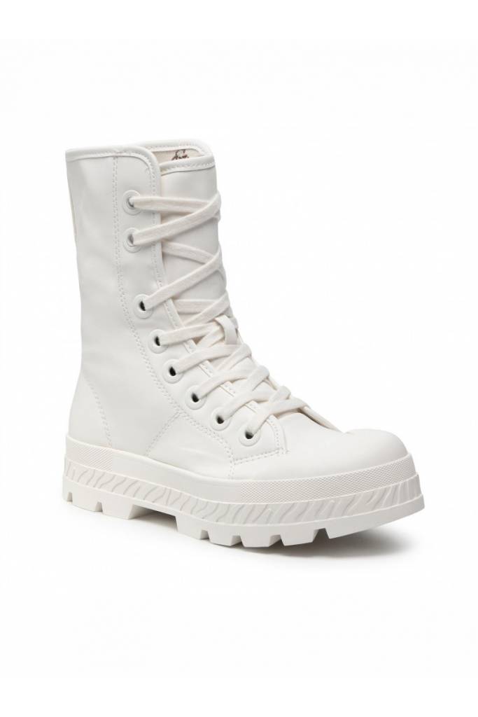Detal 3 damskie trapery z ekoskóry guess horlo FL5HRO LEA12 Detal 3 damskie trapery z ekoskóry guess horlo FL5HRO LEA12