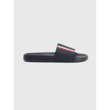 Męskie klapki corporate monogram tommy hilfiger FM0FM03975