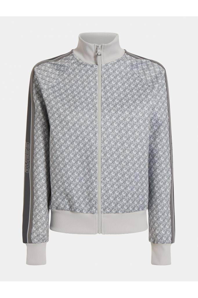 Guess damska bluza na zamek logowana barbara V2RQ01 KAYK2 Guess damska bluza na zamek logowana barbara V2RQ01 KAYK2