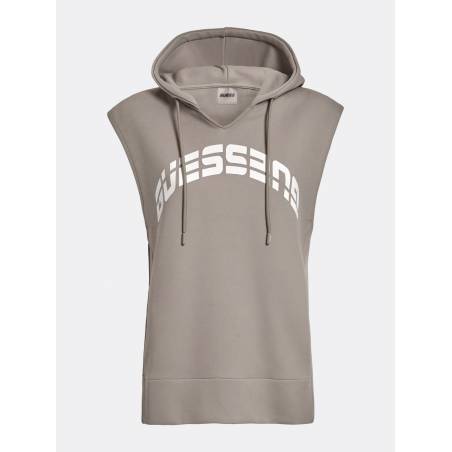 Guess bluza damska bez rękawów z kapturem camilla V2GQ10 FL04P