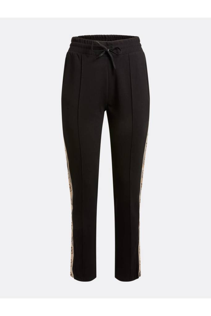 Damskie spodnie dresowe z lampasem logo guess V2RB26 KA3P1 Damskie spodnie dresowe z lampasem logo guess V2RB26 KA3P1
