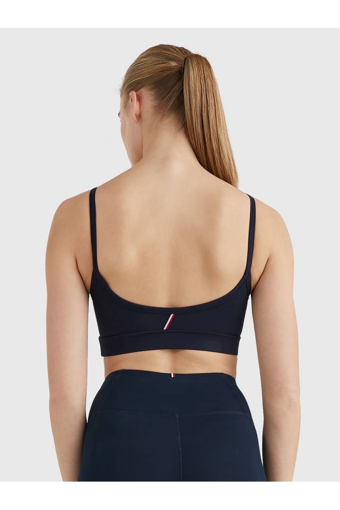 Tył damski top sportowy intensity tommy hilfiger S10S101302