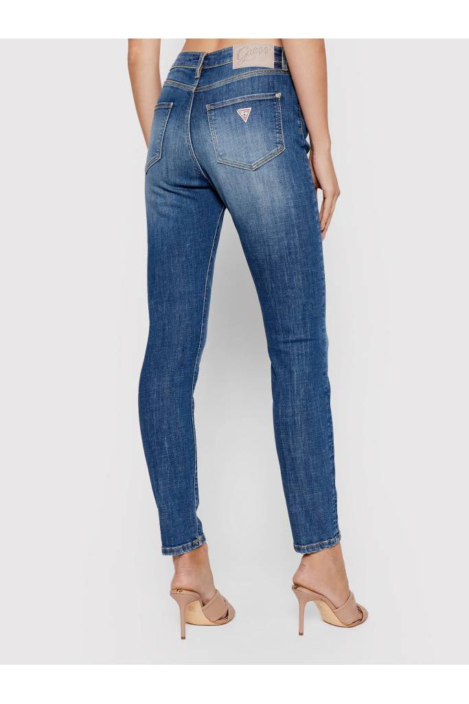 Tył jeansy damskie ultimate skinny guess W2GA94 D3ZTL Tył jeansy damskie ultimate skinny guess W2GA94 D3ZTL