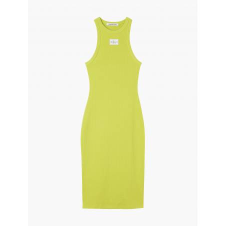 Detal 2 dopasowana sukienka damska acid calvin klein jeans J20J218704