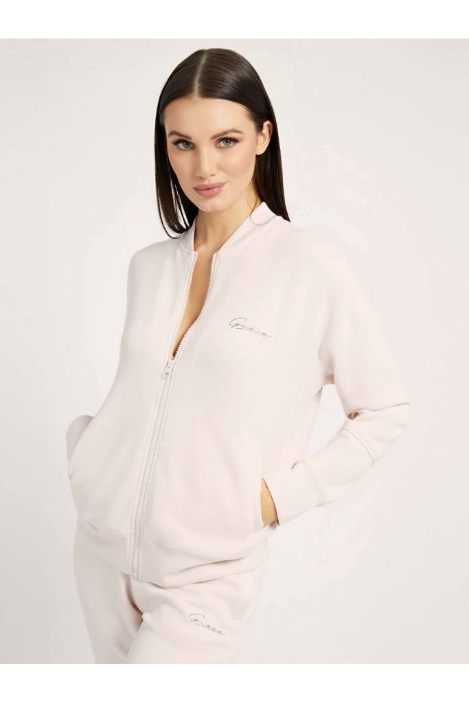 Przód guess bluza damska na zamek effie V2GQ05 KAYM2 Przód guess bluza damska na zamek effie V2GQ05 KAYM2