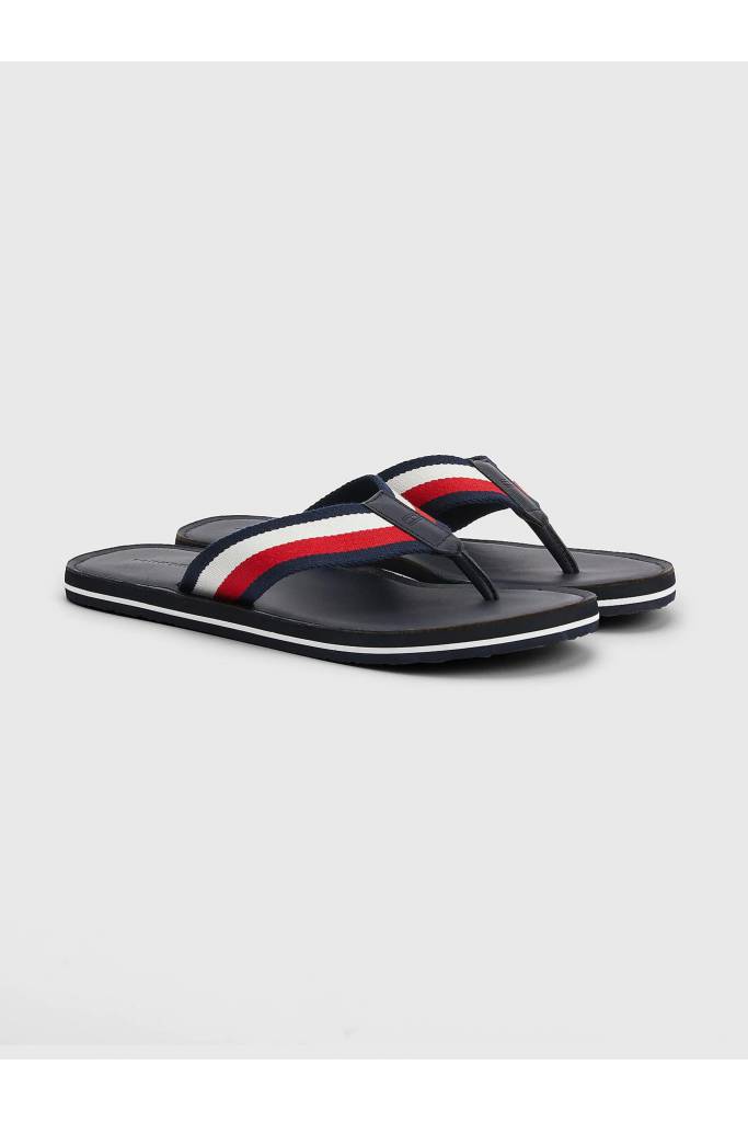 Przód męskie japonki elevated tommy hilfiger FM0FM03980 Przód męskie japonki elevated tommy hilfiger FM0FM03980