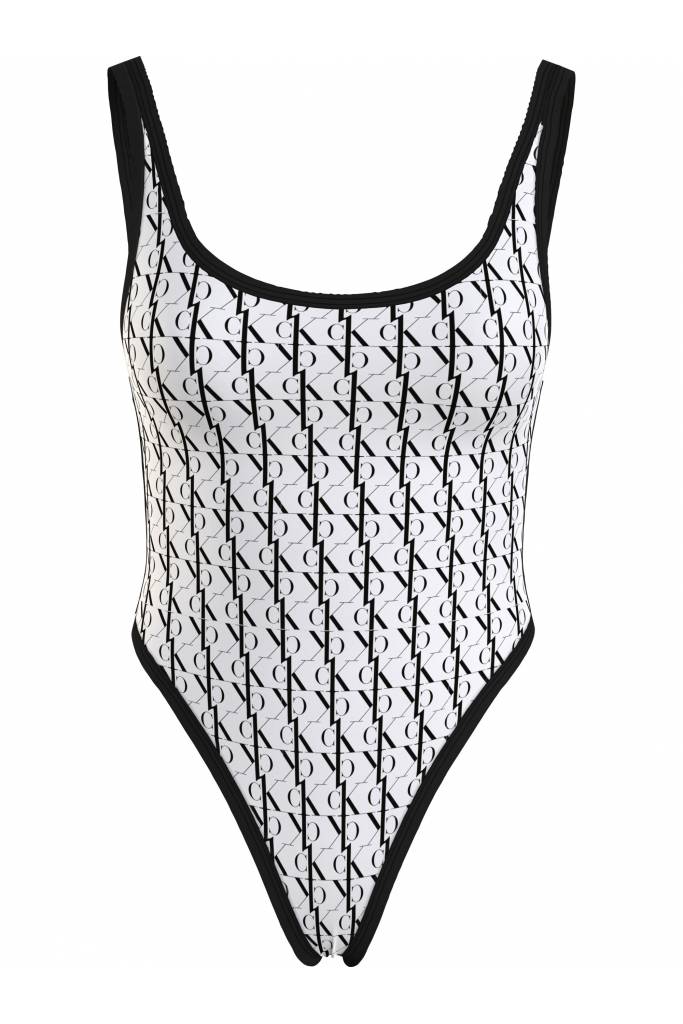 Jednoczęściowy strój kąpielowy calvin klein swimwear KW0KW01643 Jednoczęściowy strój kąpielowy calvin klein swimwear KW0KW01643
