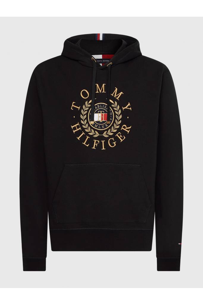 Męska bluza z kapturem tommy hilfiger icon haftowane logo MW0MW24345 Męska bluza z kapturem tommy hilfiger icon haftowane logo MW0MW24345