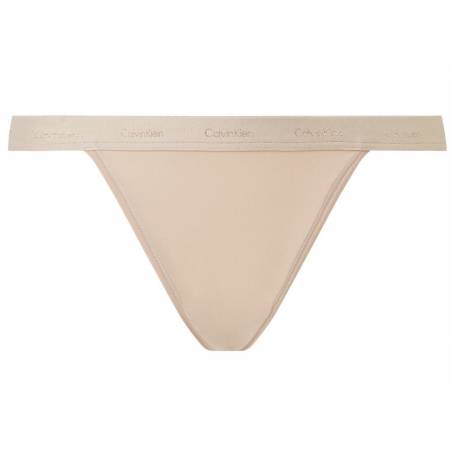 Damskie majtki tanga calvin klein underwear 000QF6760E