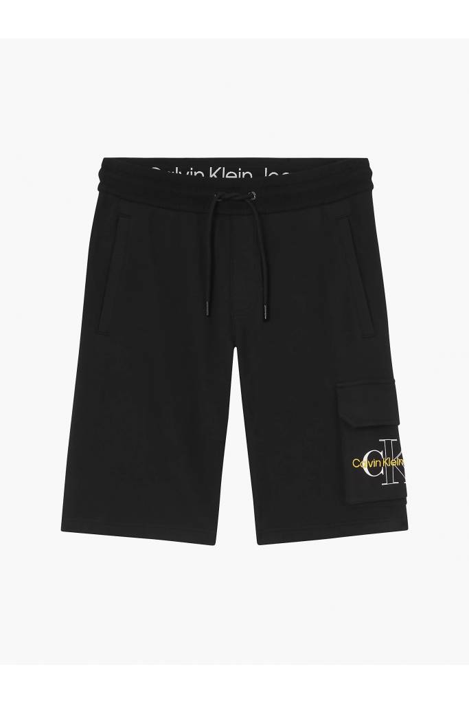 Męskie szorty dresowe monogram calvin klein jeans J30J320073 Męskie szorty dresowe monogram calvin klein jeans J30J320073