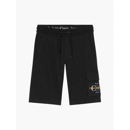 Męskie szorty dresowe monogram calvin klein jeans J30J320073