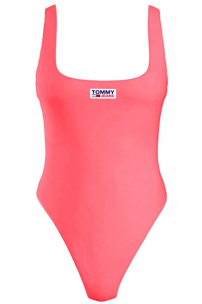 Strój kąpielowy jednoczęściowy tommy jeans UW0UW03430 Strój kąpielowy jednoczęściowy tommy jeans UW0UW03430