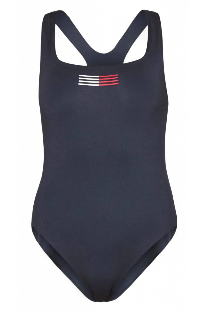 Strój kąpielowy jednoczęściowy racerback tommy hilfiger UW0UW03453