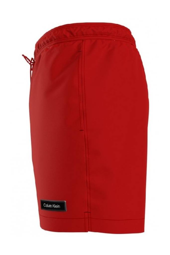 Przód męskie krótkie kąpielówki logo calvin klein KM0KM00721 Przód męskie krótkie kąpielówki logo calvin klein KM0KM00721