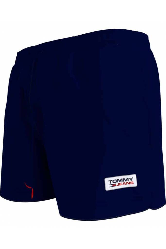 Detal stylizacja męskie szorty kąpielowe medium tommy jeans UM0UM02478 Detal stylizacja męskie szorty kąpielowe medium tommy jeans UM0UM02478