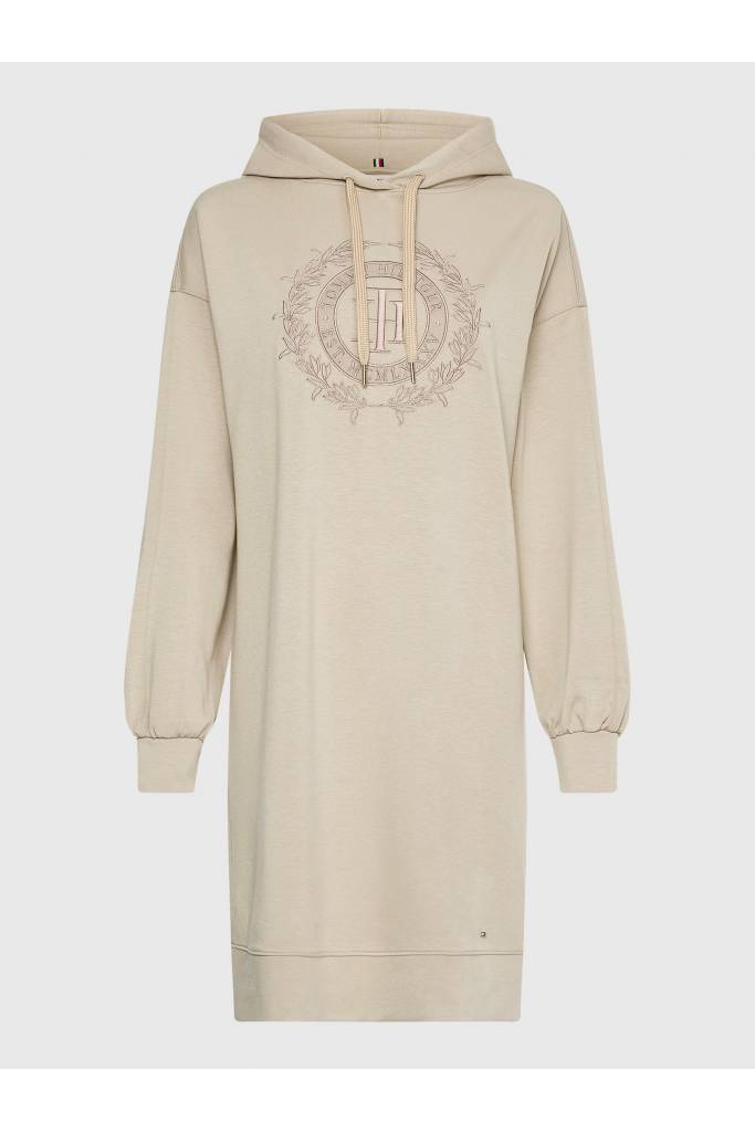 Sukienka damska z kapturem crest tommy hilfiger WW0WW34434