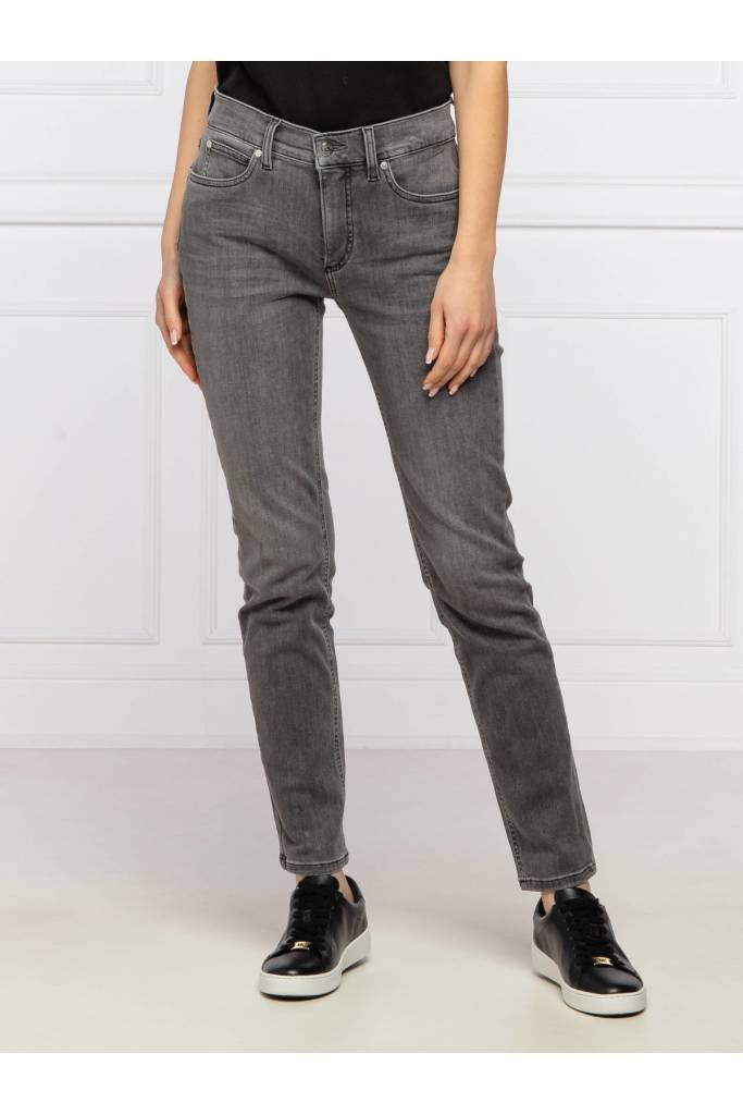Przód calvin klein jeansy damskie mid rise slim K20K202408 Przód calvin klein jeansy damskie mid rise slim K20K202408