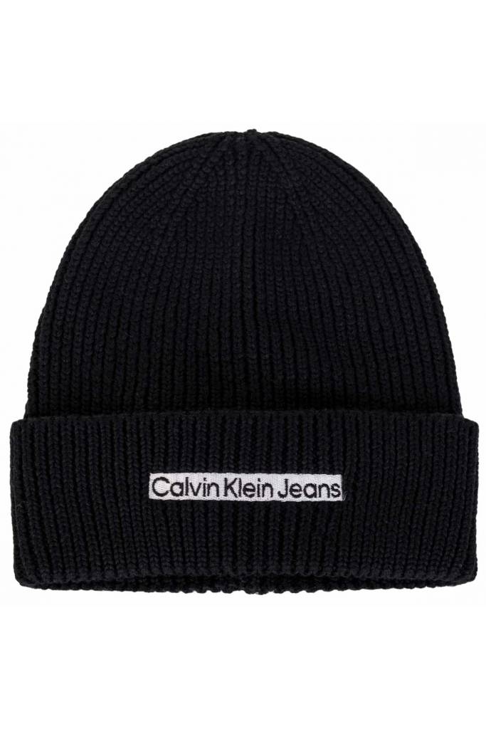 Męska czapka z dodatkiem wełny calvin klein jeans K50K509895 Męska czapka z dodatkiem wełny calvin klein jeans K50K509895