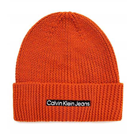 Detal 4 męska czapka z dodatkiem wełny calvin klein jeans K50K509895