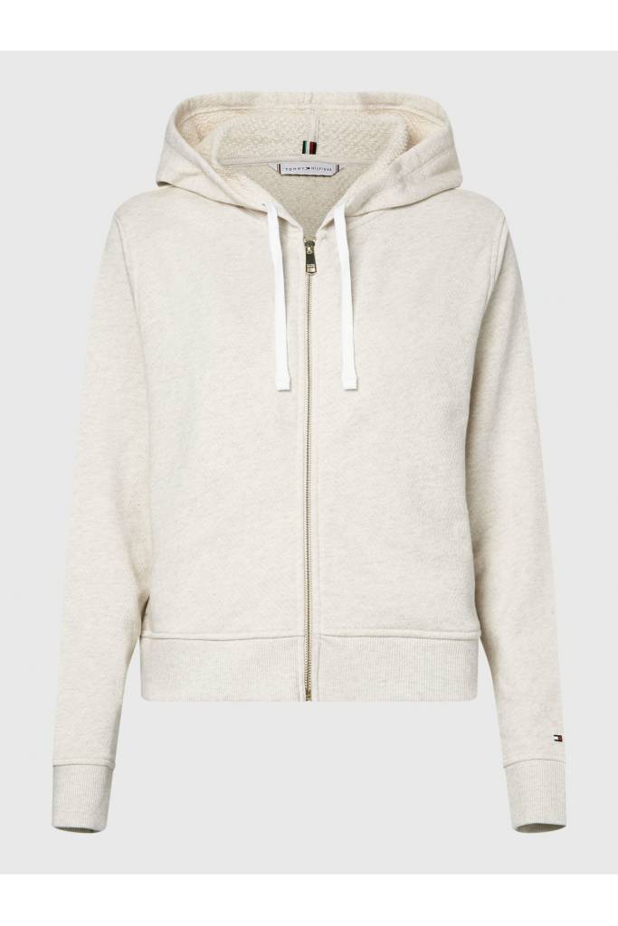 Damska bluza na zamek z kapturem tommy hilfiger WW0WW36598