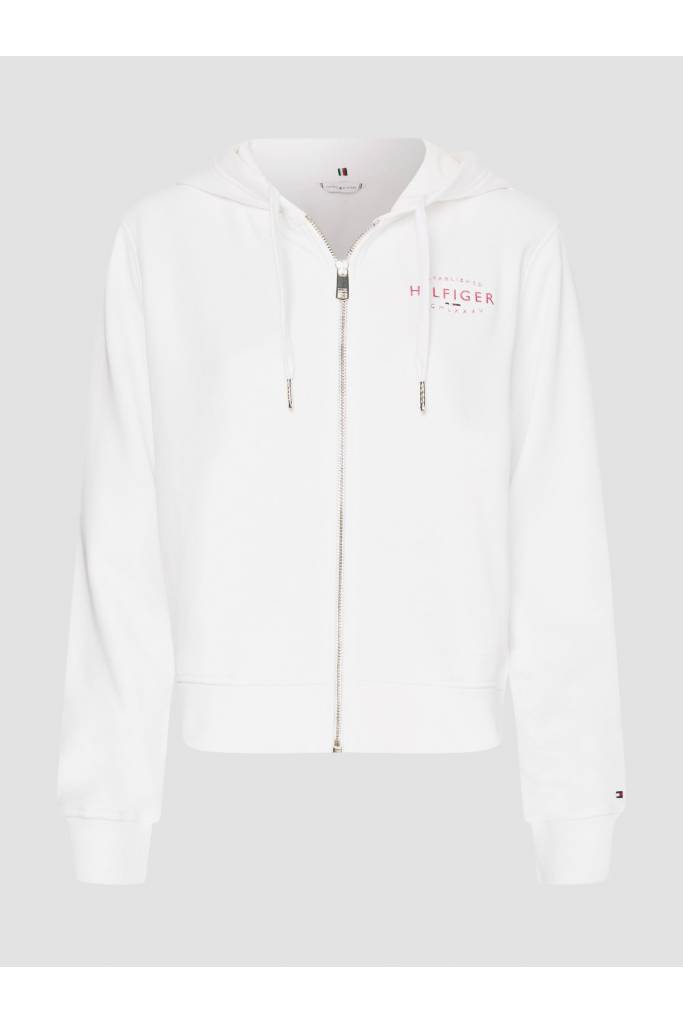 Damska bluza na zamek z kapturem tommy hilfiger WW0WW36569