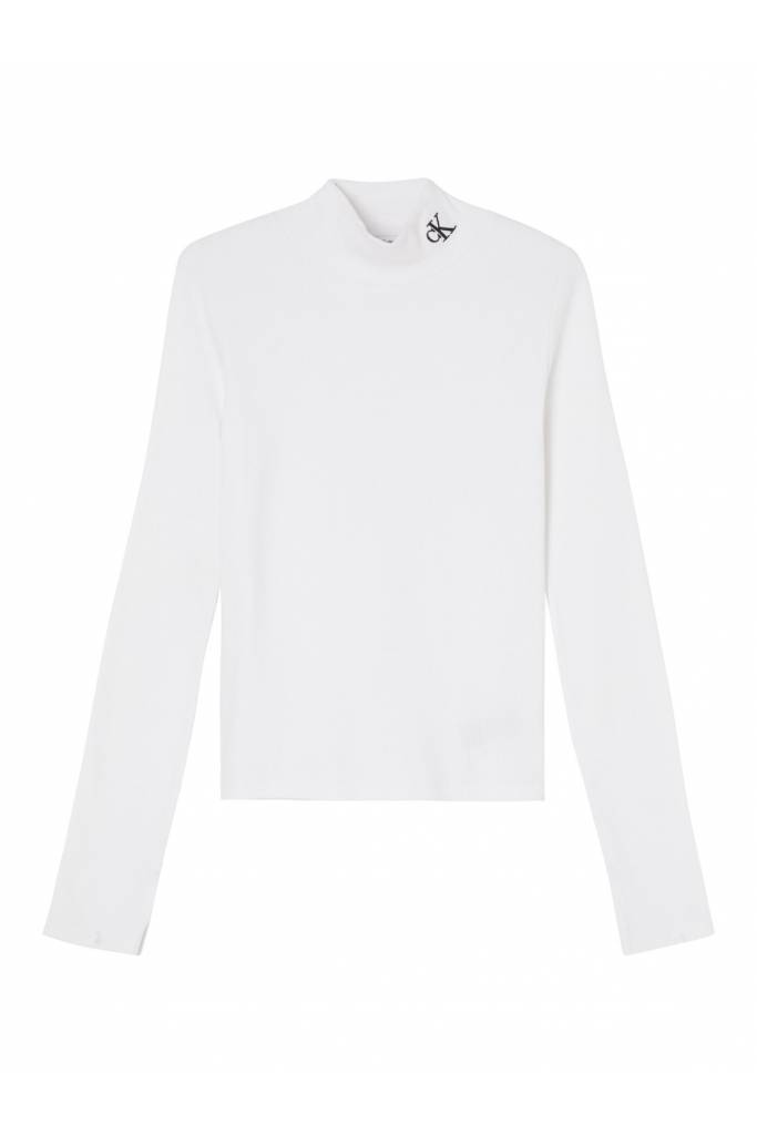 Damski półgolf prążkowany calvin klein jeans J20J219892 Damski półgolf prążkowany calvin klein jeans J20J219892