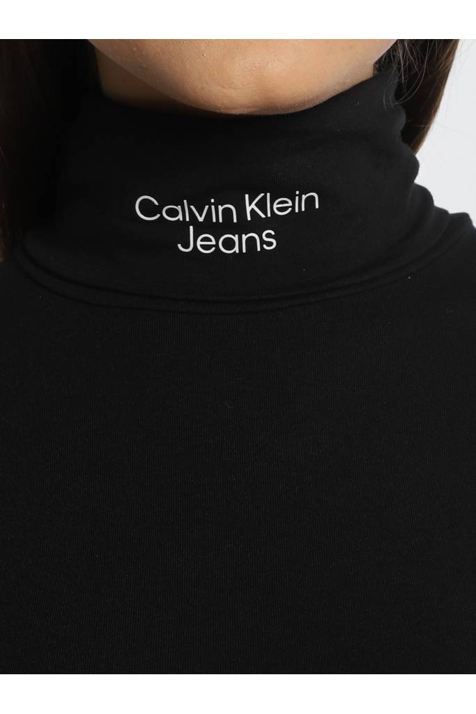Detal 3 damski golf stacked logo calvin klein jeans J20J219136 Detal 3 damski golf stacked logo calvin klein jeans J20J219136